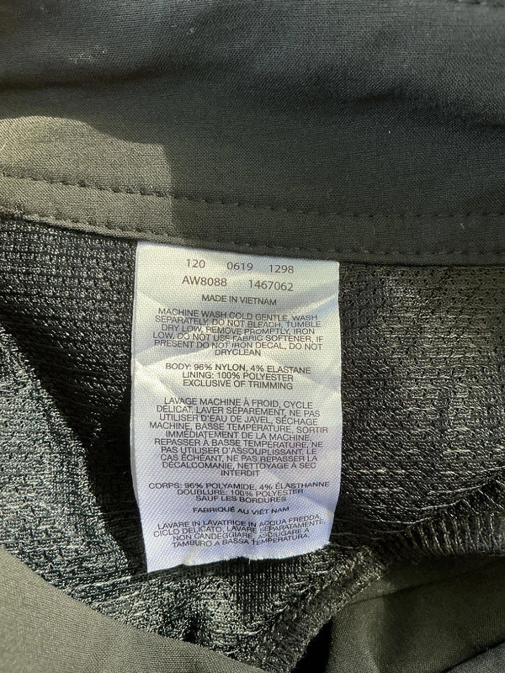 Columbia Women's Activewear Stretchy Hiking Trousers 16W Black Very Good