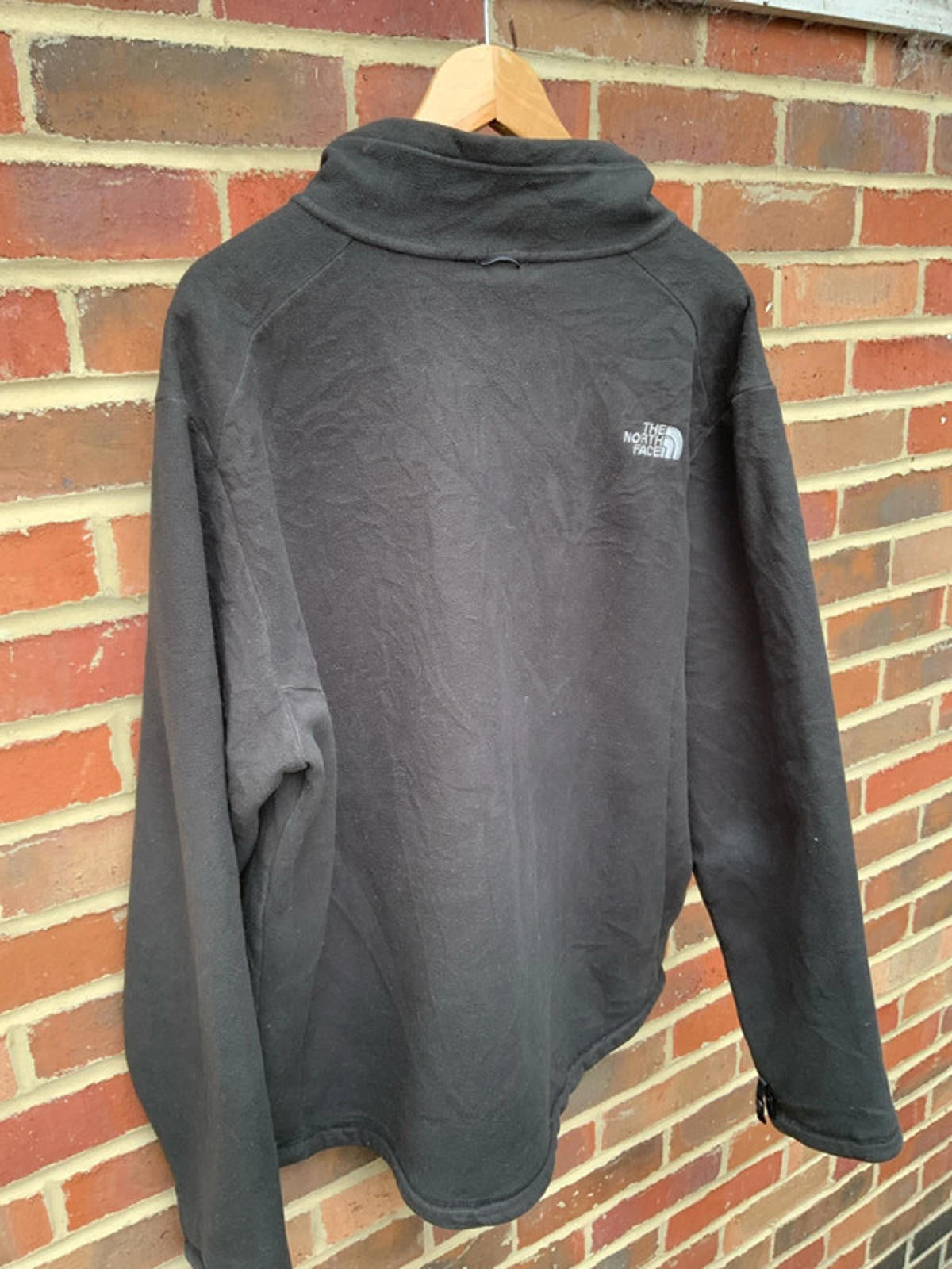 The north face full zip fleece medium