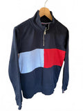 Tommy half zip small