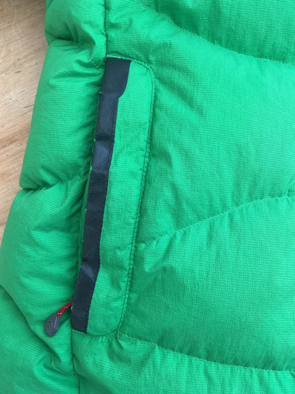 The North Face Women's Summit Series 800 Fill Down Puffer Jacket Green Black VGC