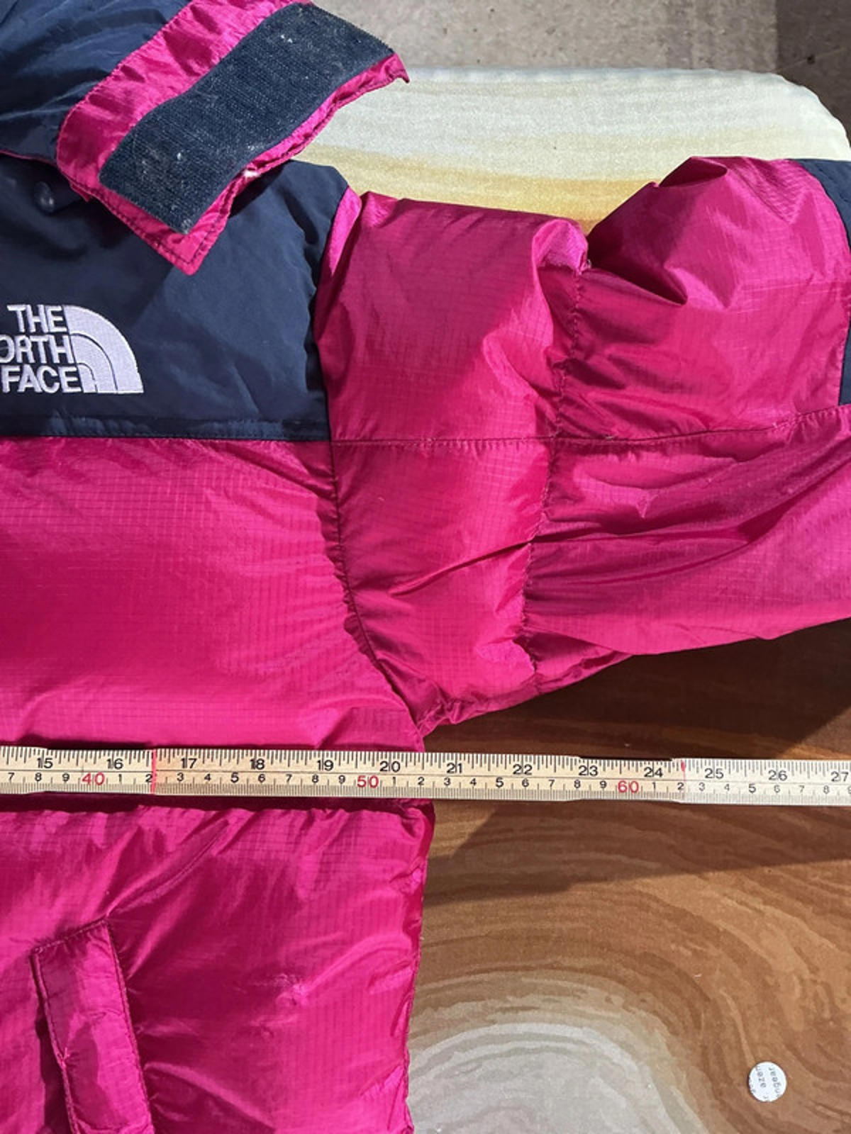 The North Face Women's Summit Series Down Jacket Small Pink Black Very Good