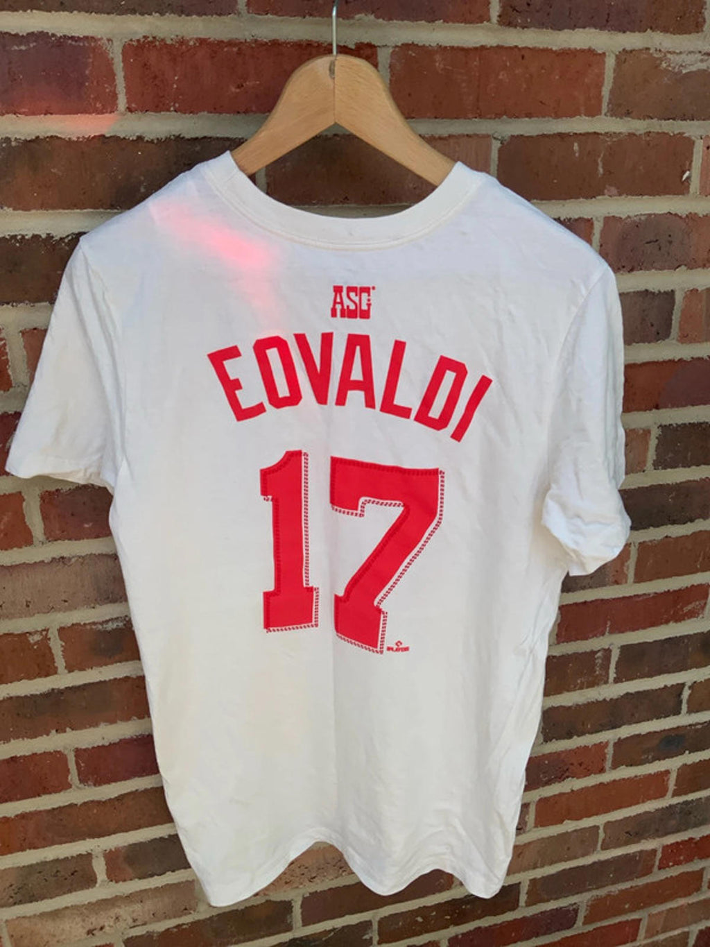 Nike American league eovaldi Tshirt small
