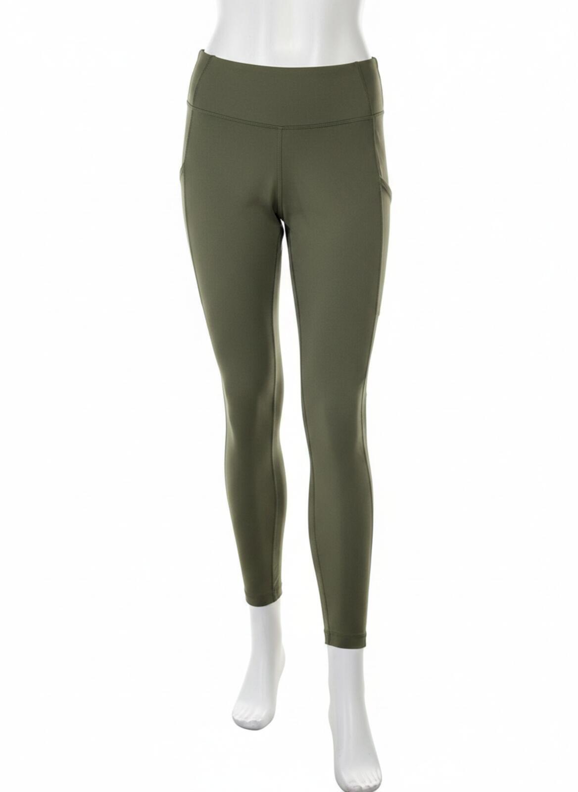 Adidas Terrex Women's Olive Green Activewear/Hiking Leggings Size Regular 12
