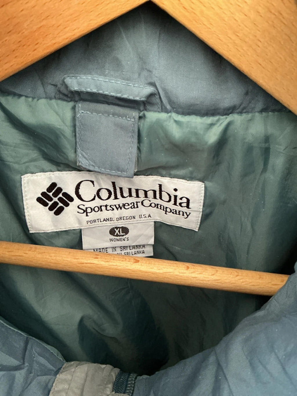 Columbia Sportswear Women's XL Lightweight Outdoor Jacket Light Blue