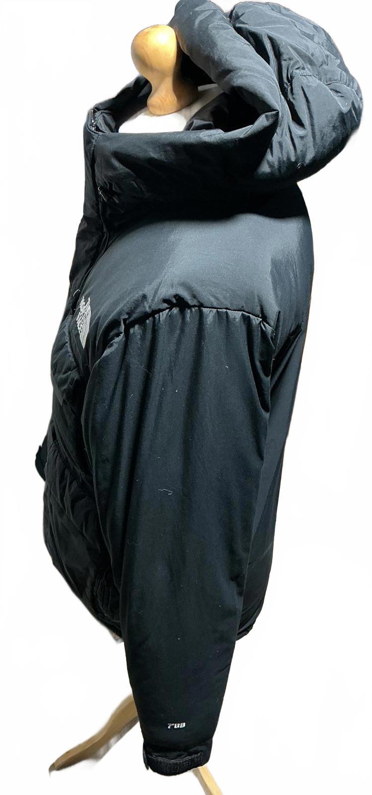 The North Face Men's Puffer Jacket High Collar Multiple Pockets Small Black