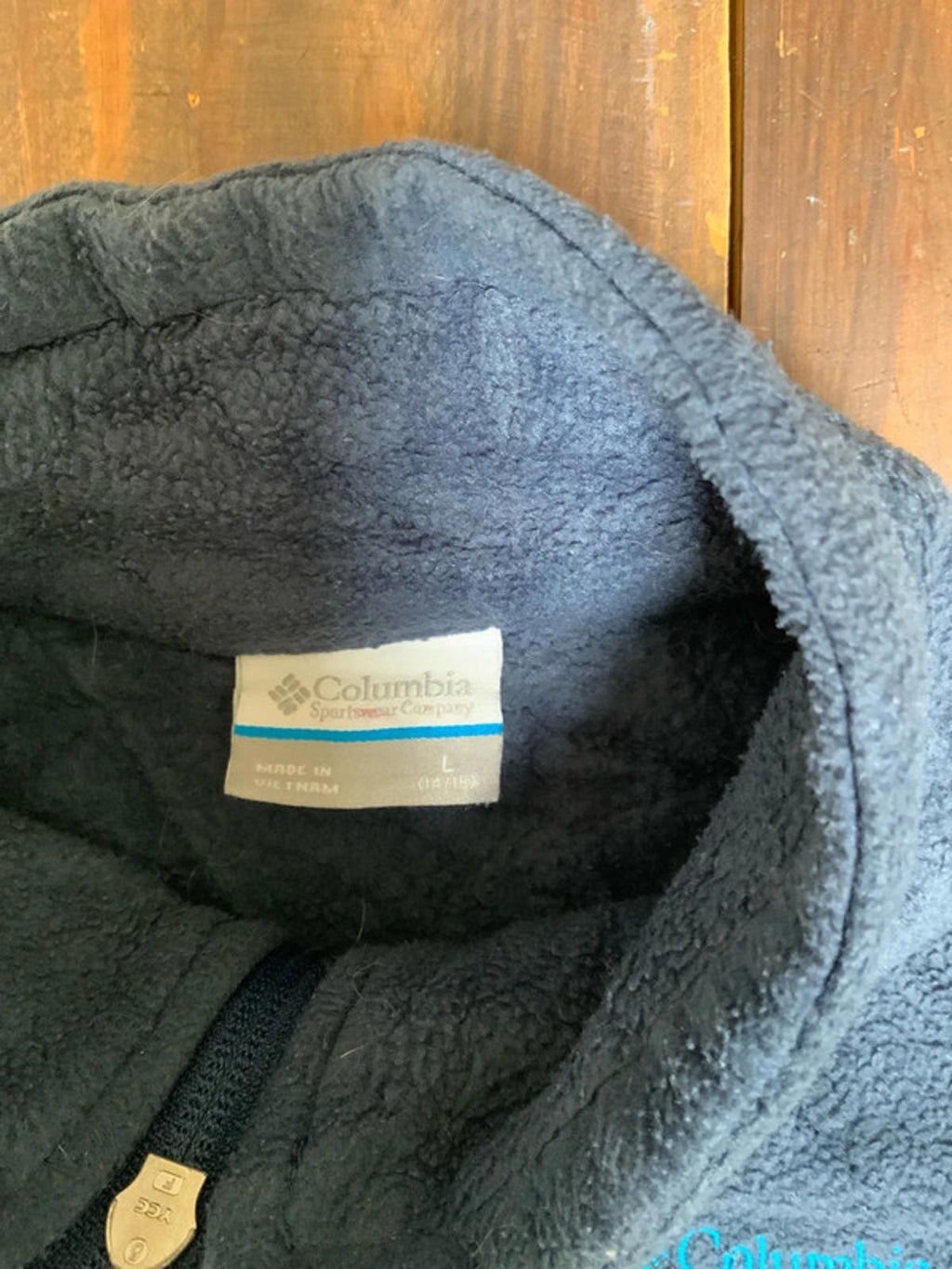 Columbia fleece junior large
