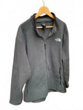 The North Face Men's Grey Fleece Jacket Size XXLarge Warm Outdoor Layer