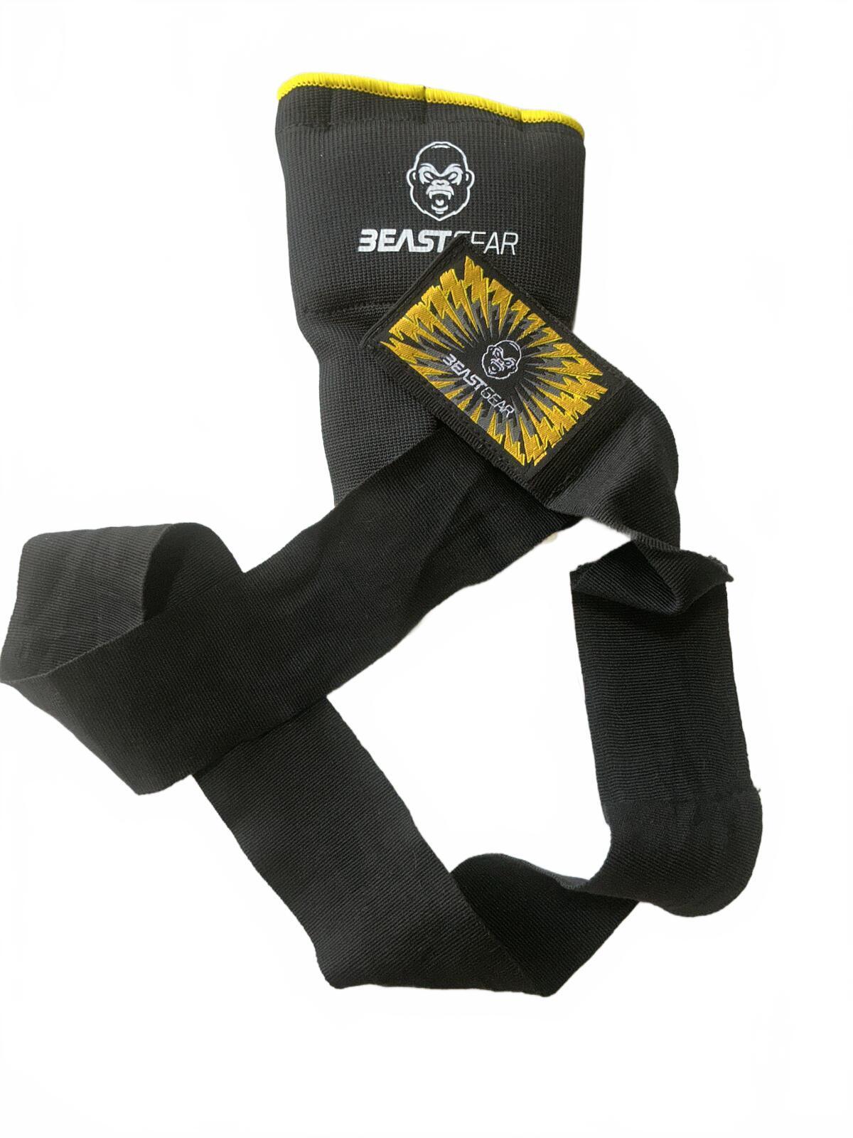 Beast Gear Hand Wraps Size Medium with Carry Pouch for Boxing MMA