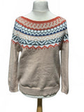Vintage Women's Patterned Knitted Sweater