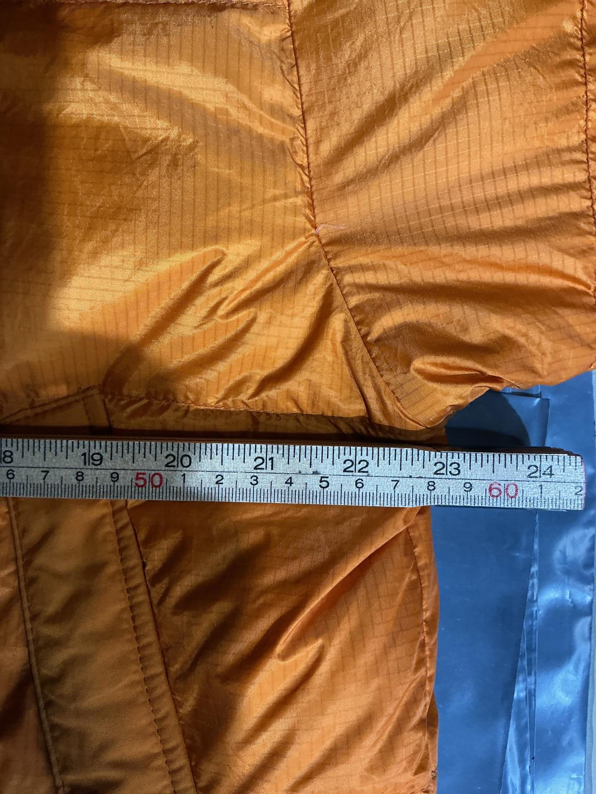 Mountain Hardwear Men's Orange Puffer Jacket with Hood