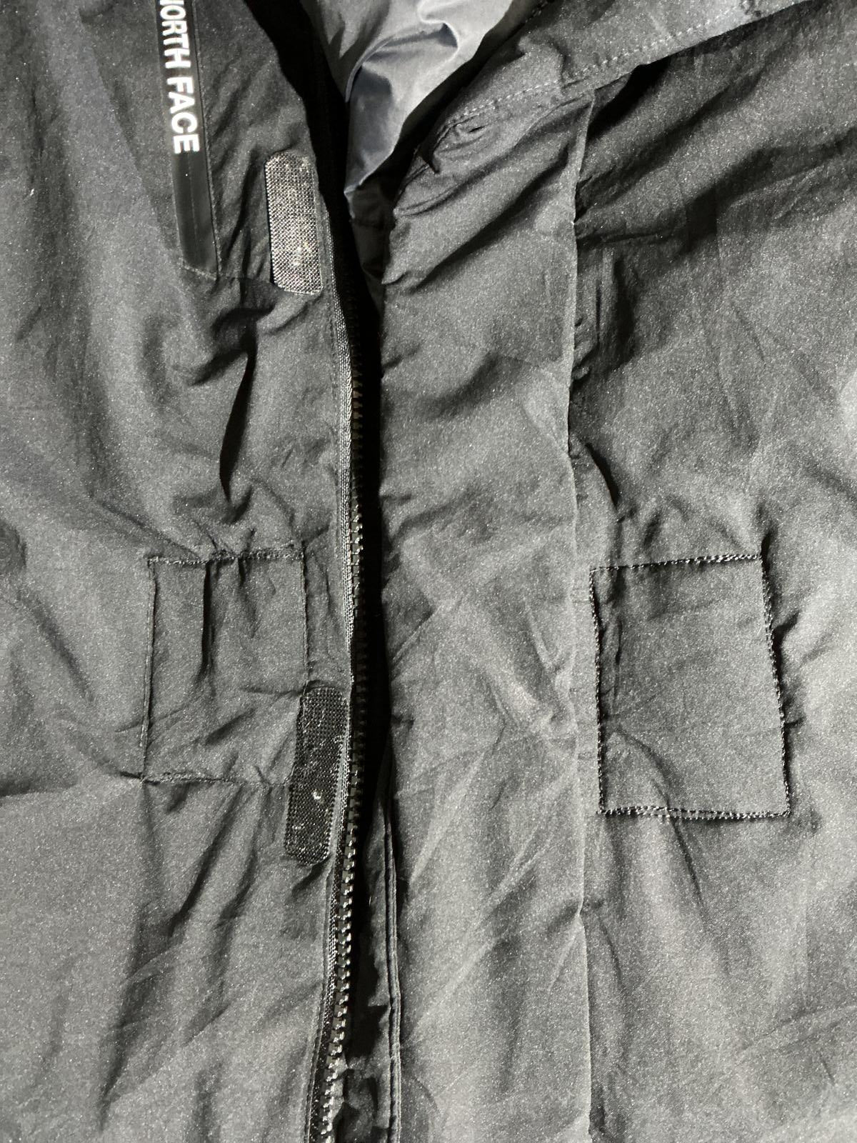 The North Face Men's Hooded Jacket Lightweight Warm Black Very Good