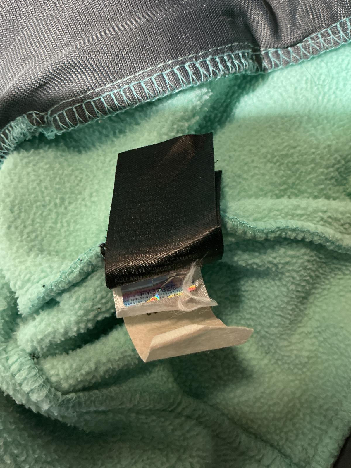 The North Face Women's Fleece Jacket in Mint and Grey