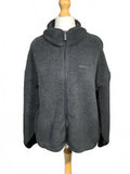 Jluxe Women's Black Sherpa Fleece Jacket Full Zip