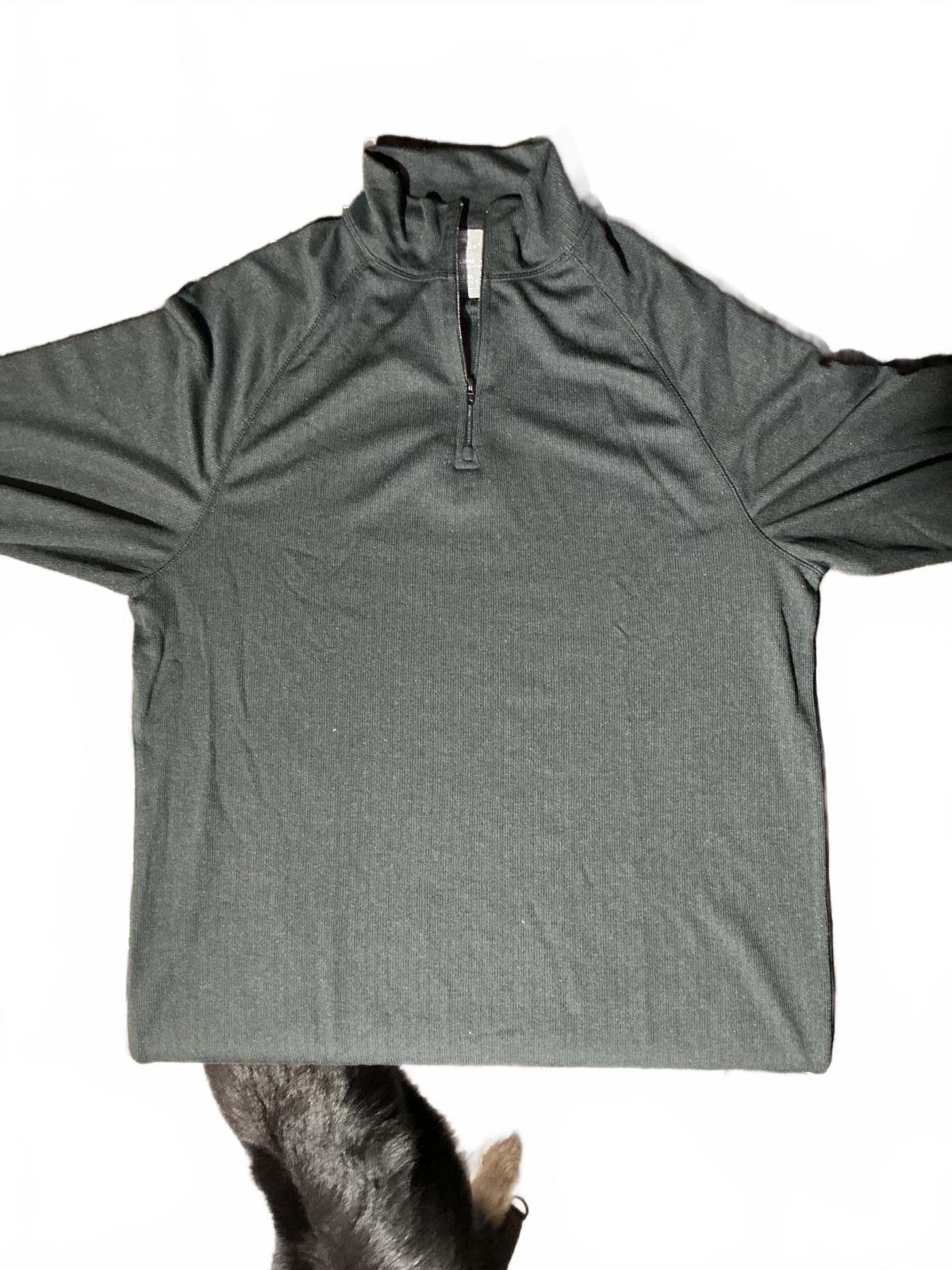 Trespass Dark Grey Half-Zip Thermal Pullover and Trousers  Male Large Female XL