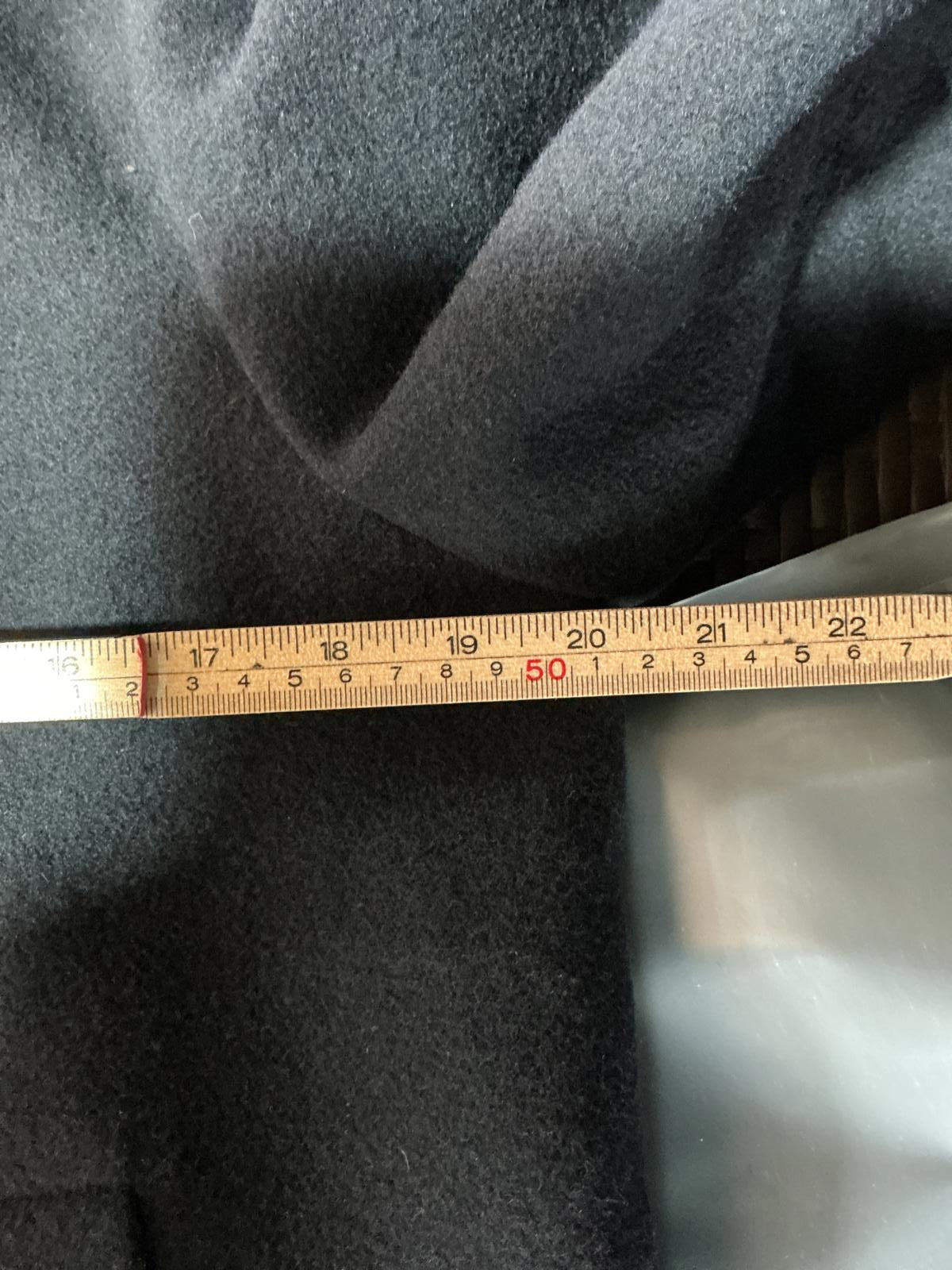 Ladies Black Part Two Button up Lined Wool Coat Size 10/36/Small