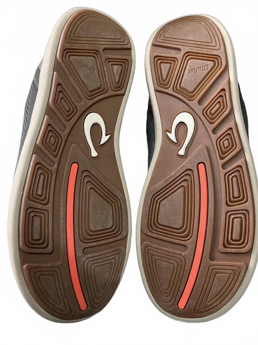 OluKai Moku Pae Men's Summer Vented Size 11.5 Comfortable Island Salt/Koi Shoes