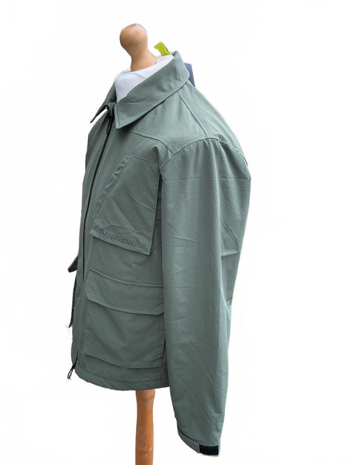 *NEW* ThejoggConcept JCMALVIN Green Jacket Size M Utility Pockets Zip Up Jacket.