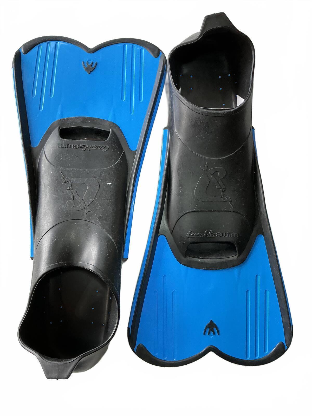 Cressi Rondine Light Diving Fins Size 45-46 UK 10-11 Blue Black