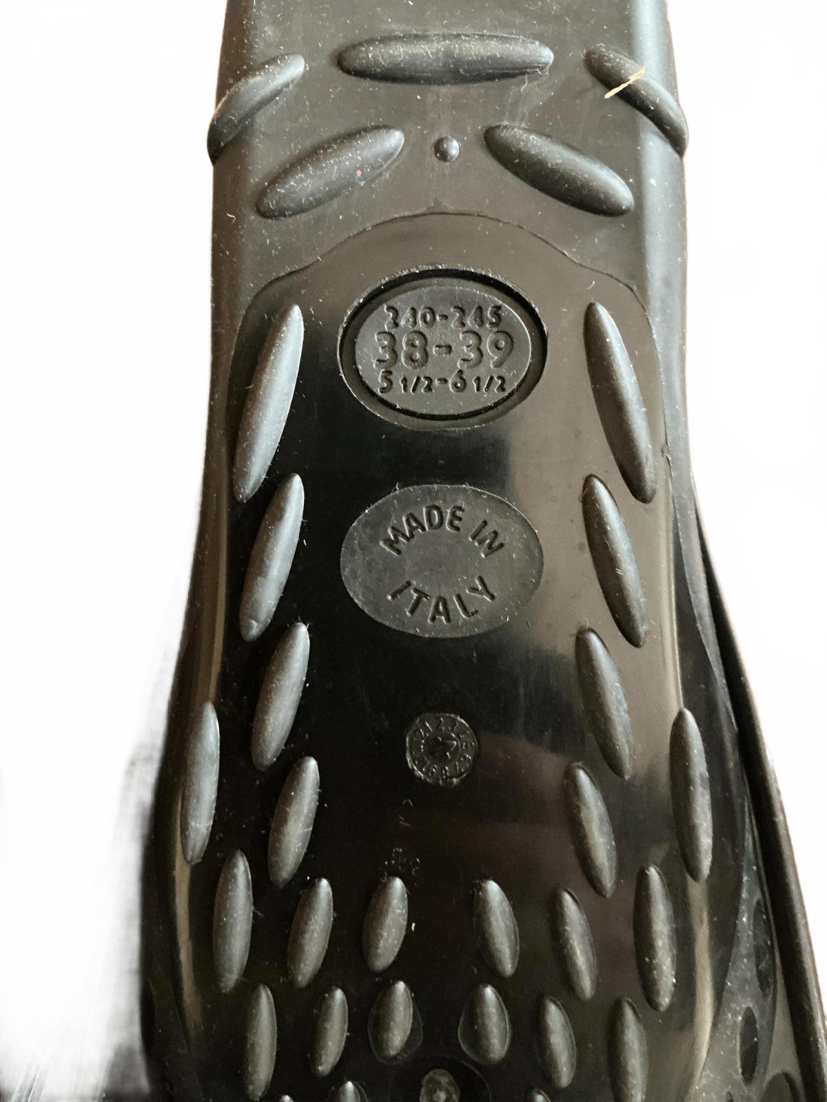 SEAC Speed S Black Snorkeling Fins Size 38-39 UK 5 1/2 - 6 1/2