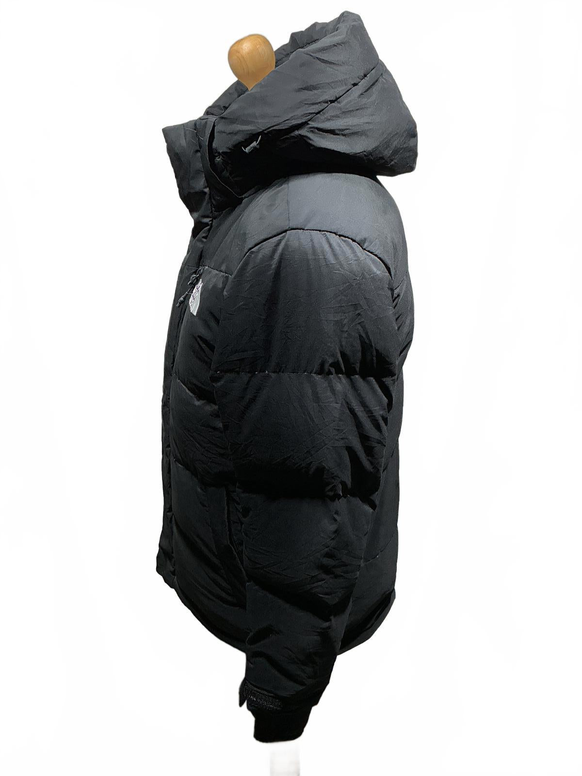 The North Face Men's Black Puffer Jacket with Hood