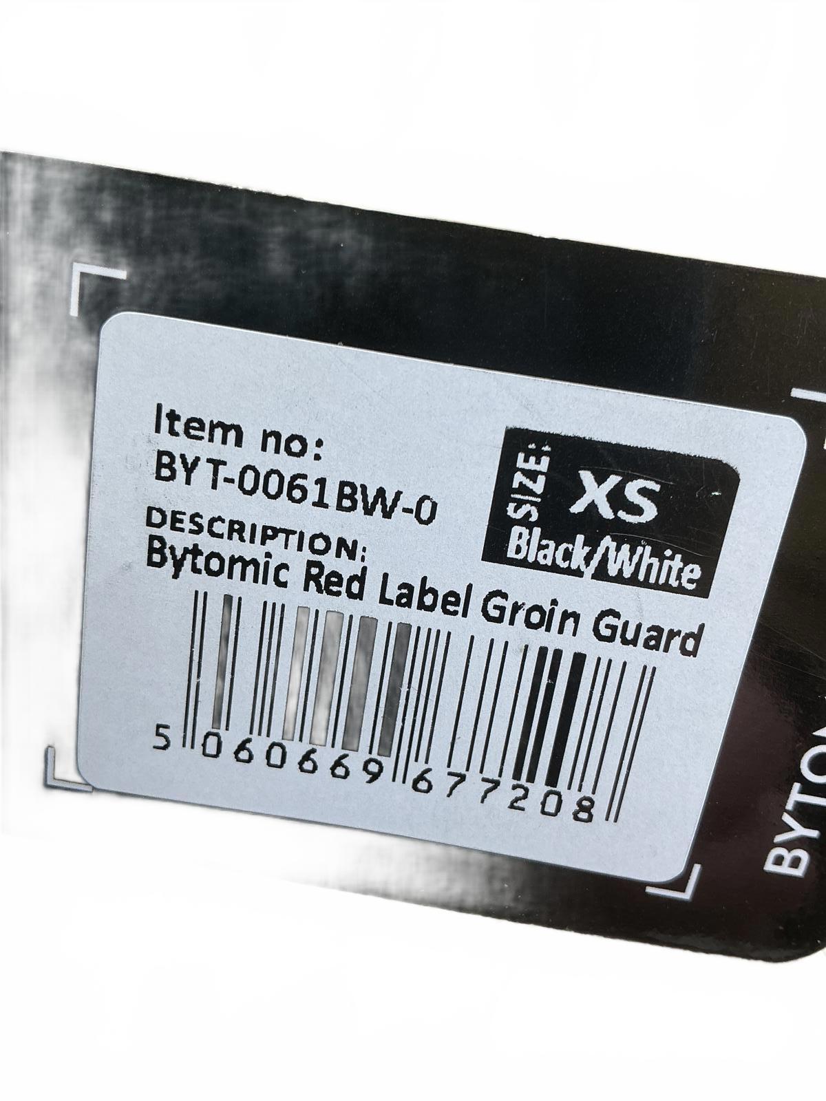 Bytomic Red Label Groin Guard XS Black/White
