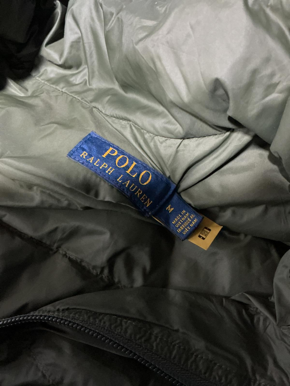 Ralph Lauren Men's Olive Green Puffer Jacket