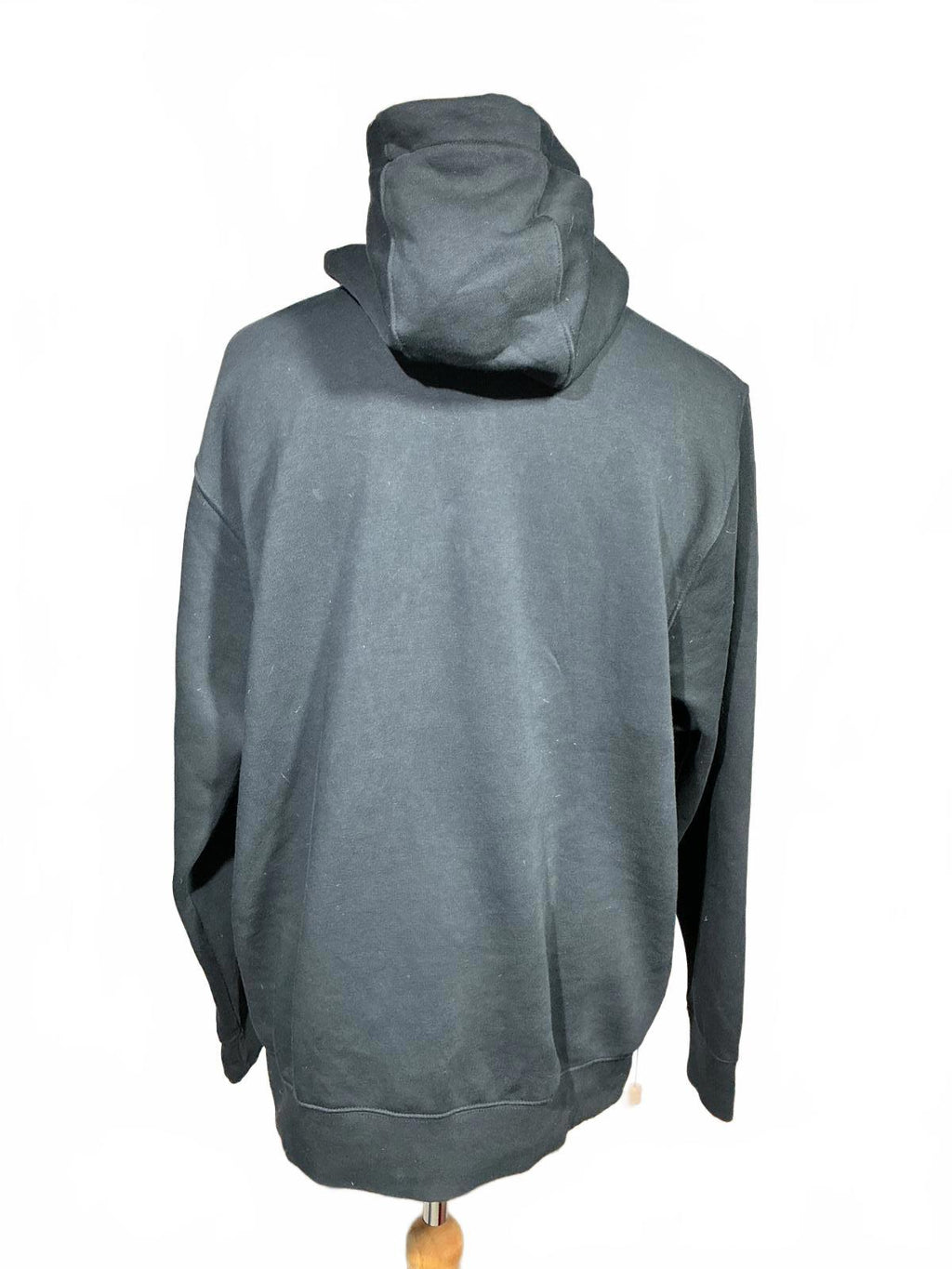 Nike Black Hoodie with White Swoosh Logo