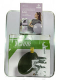 KAYMAN Exercise Ball 65cm Anti-Burst Yoga Ball + Wobble Ball