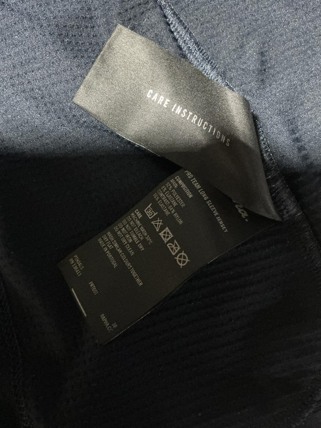 Rapha Long Sleeve Cycling Jersey Size S