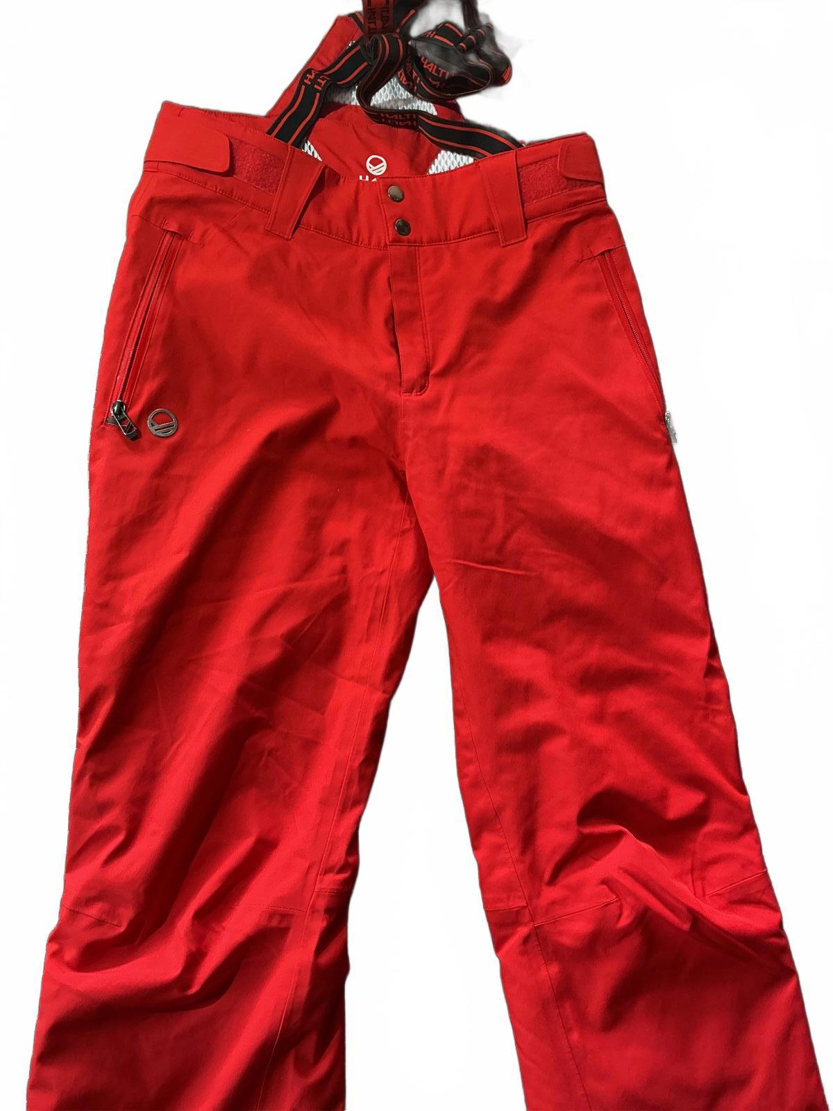 Halti DrymaxX Ultimate Red Ski Pants Size Regular M Breathable Waterproof