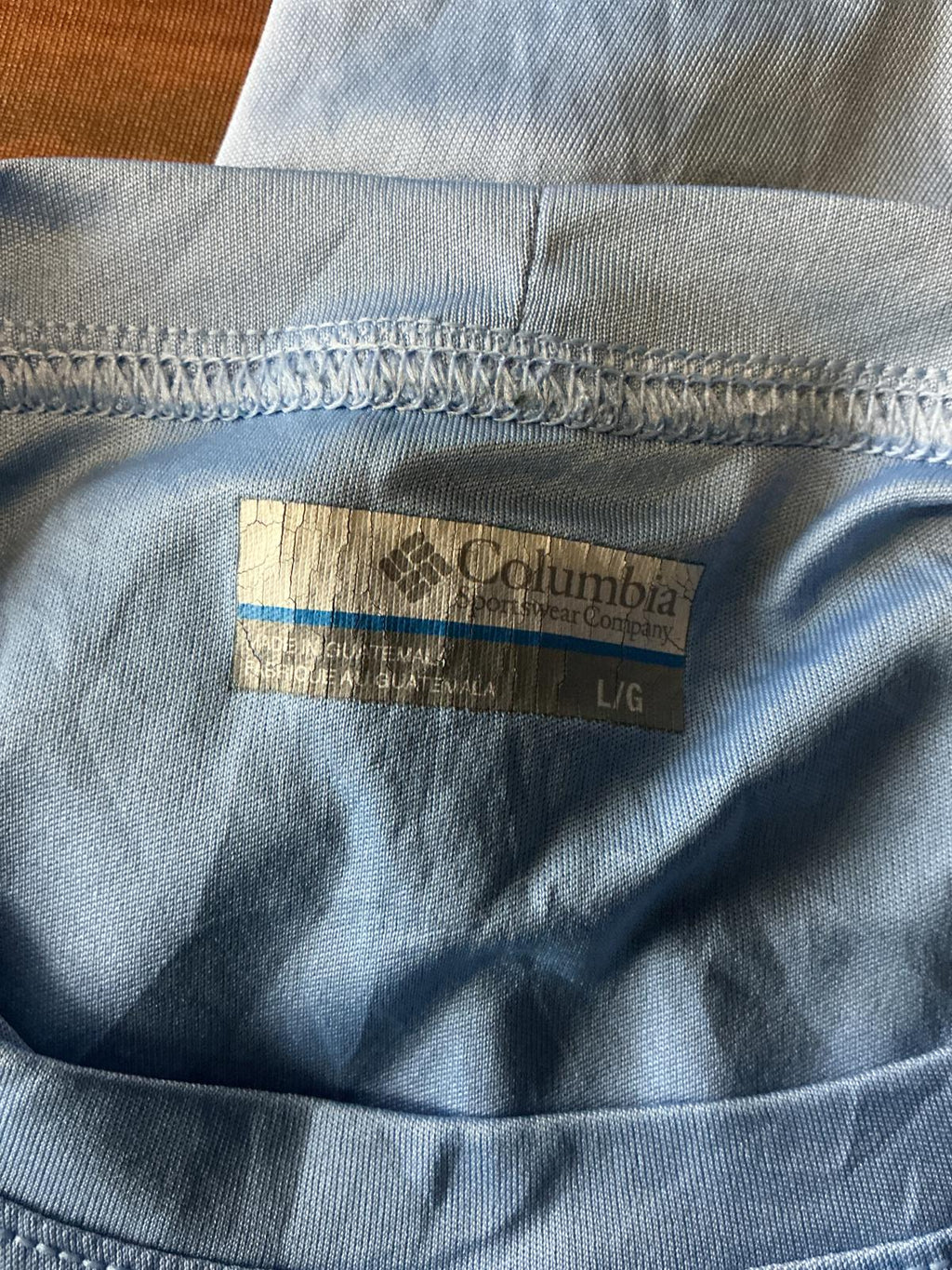 Columbia Men's Short Sleeve Pfg Activewear T-shirt Blue