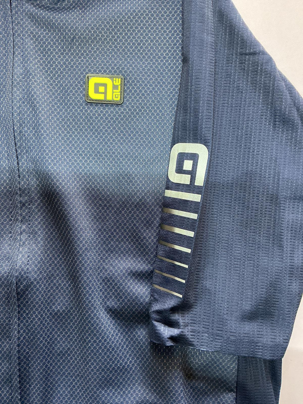 Alé Cycling Navy Blue Short Sleeve Cycling Jersey Size Small