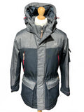 Mountain Equipment Men's Two-Tone Insulated Parka Jacket with Hood