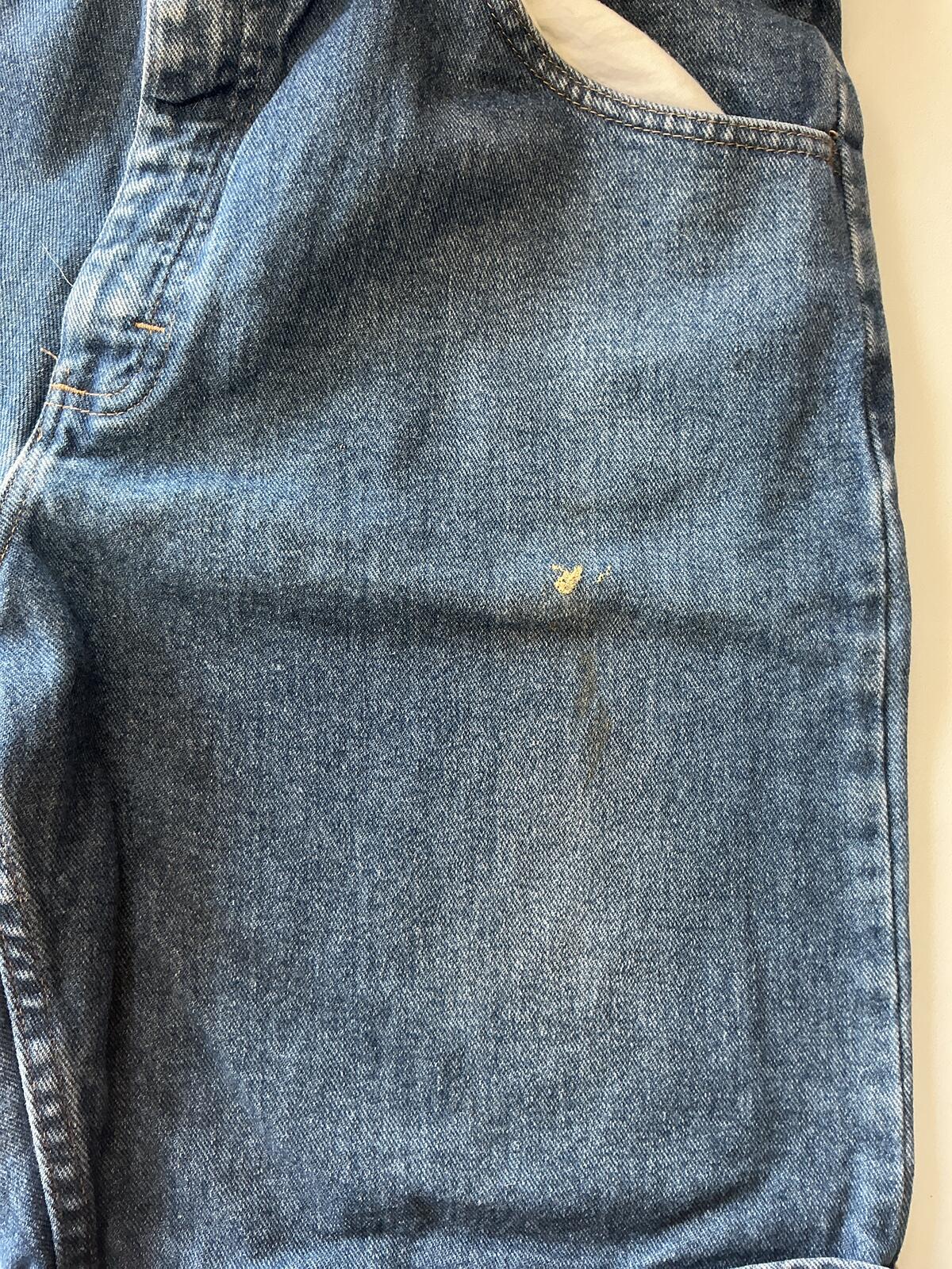 Wrangler Classic Blue Denim Jeans Size Waist 34 in. Comfortable Fit