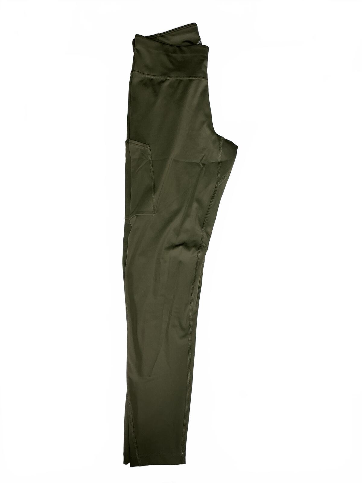 Adidas Terrex Women's Olive Green Activewear/Hiking Leggings Size Regular 12