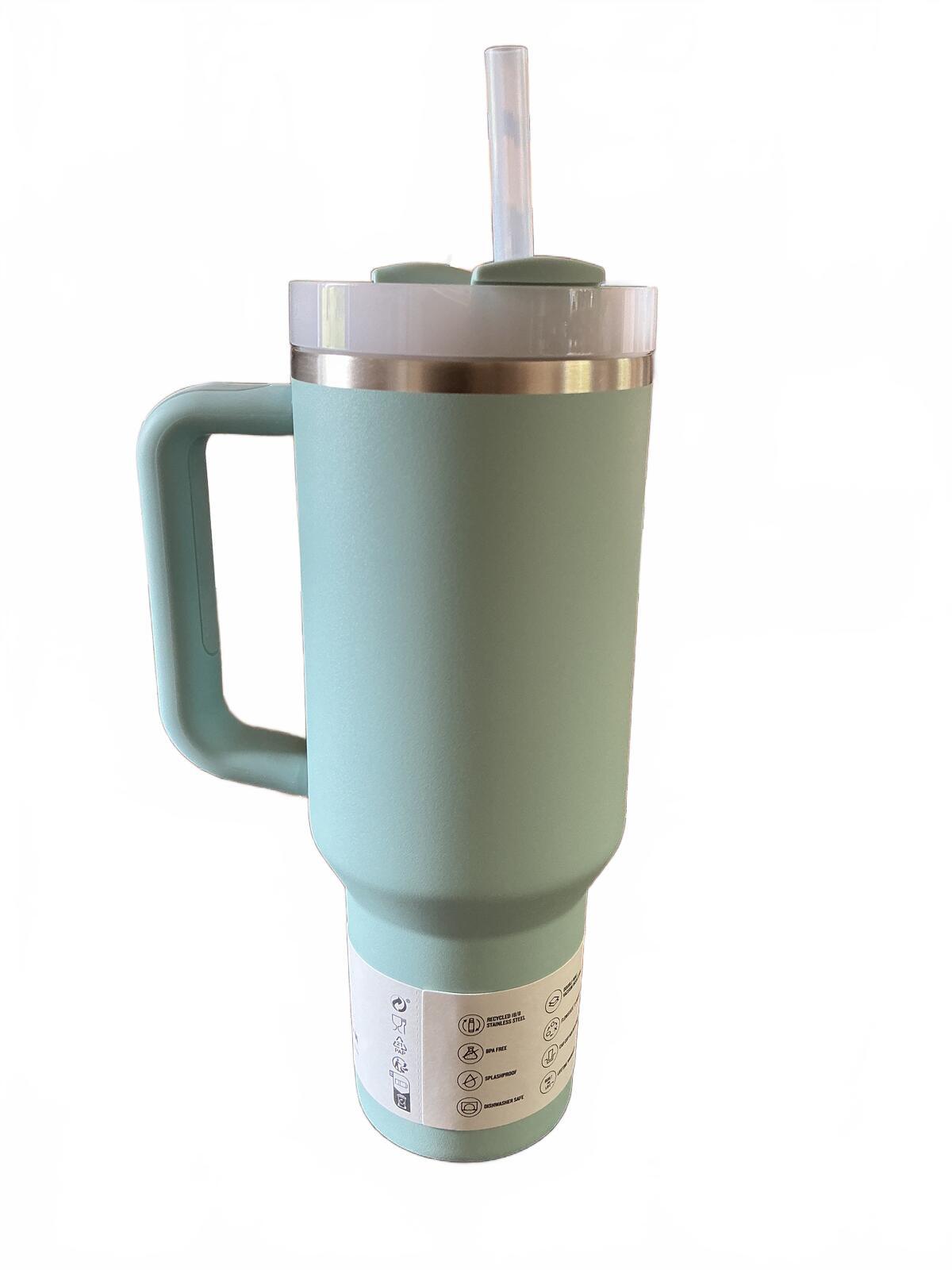 *NEW* Stanley Quencher H2.0 Tumbler 40oz Seafoam Insulated Travel Mug
