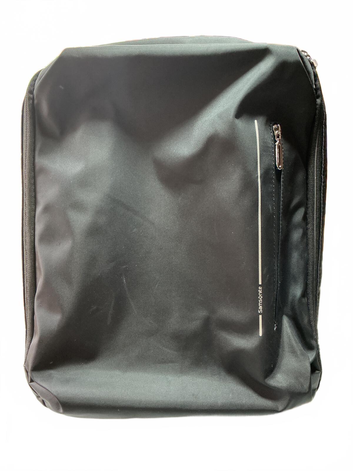 Samsonite Black Backpack Laptop Bag Durable Travel Bag