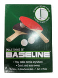 Baseline Table Tennis Set with 2 Bats, 3 Balls, Net and Posts
