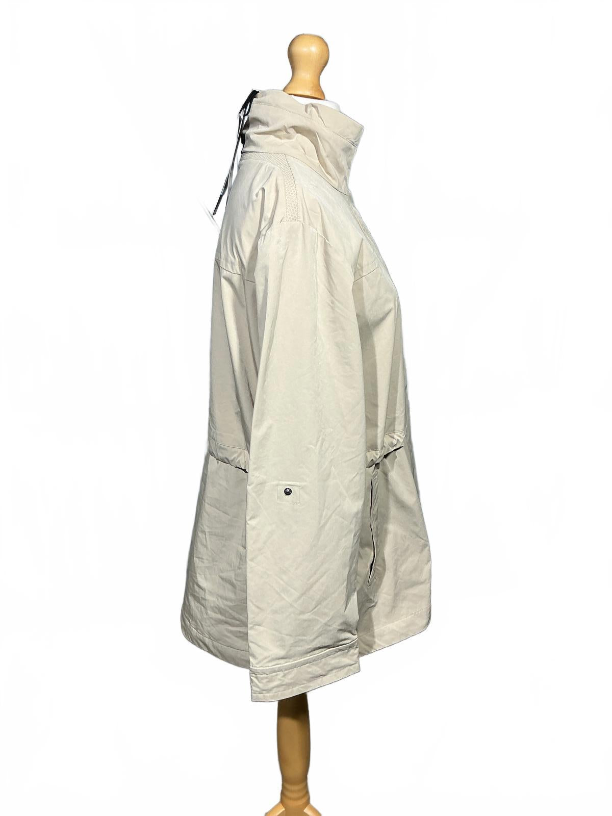Geox Claudin Beige Women's Utility Jacket Size 14