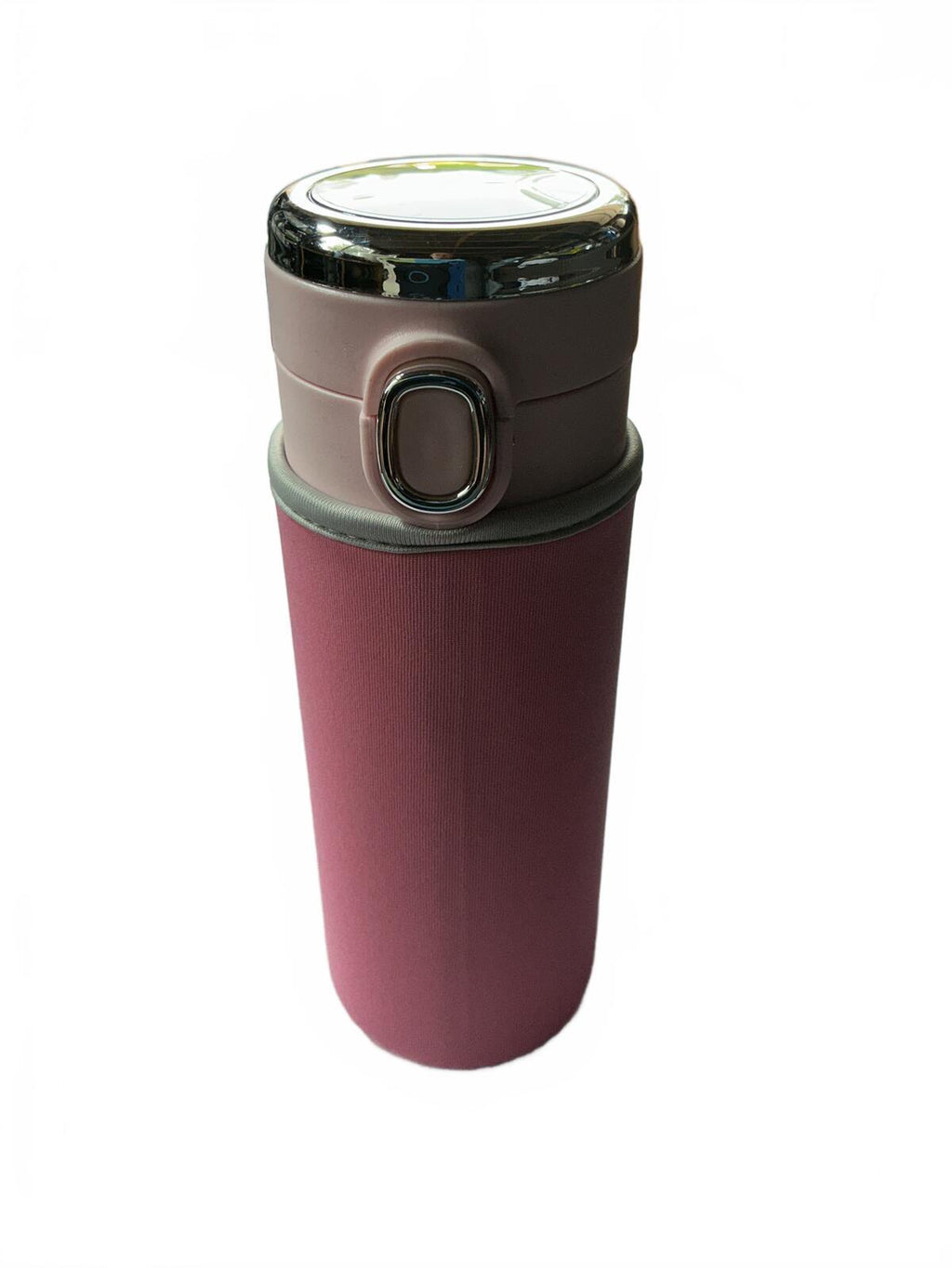 Pink Insulated Water Bottle with Digital Temperature Display 500ml