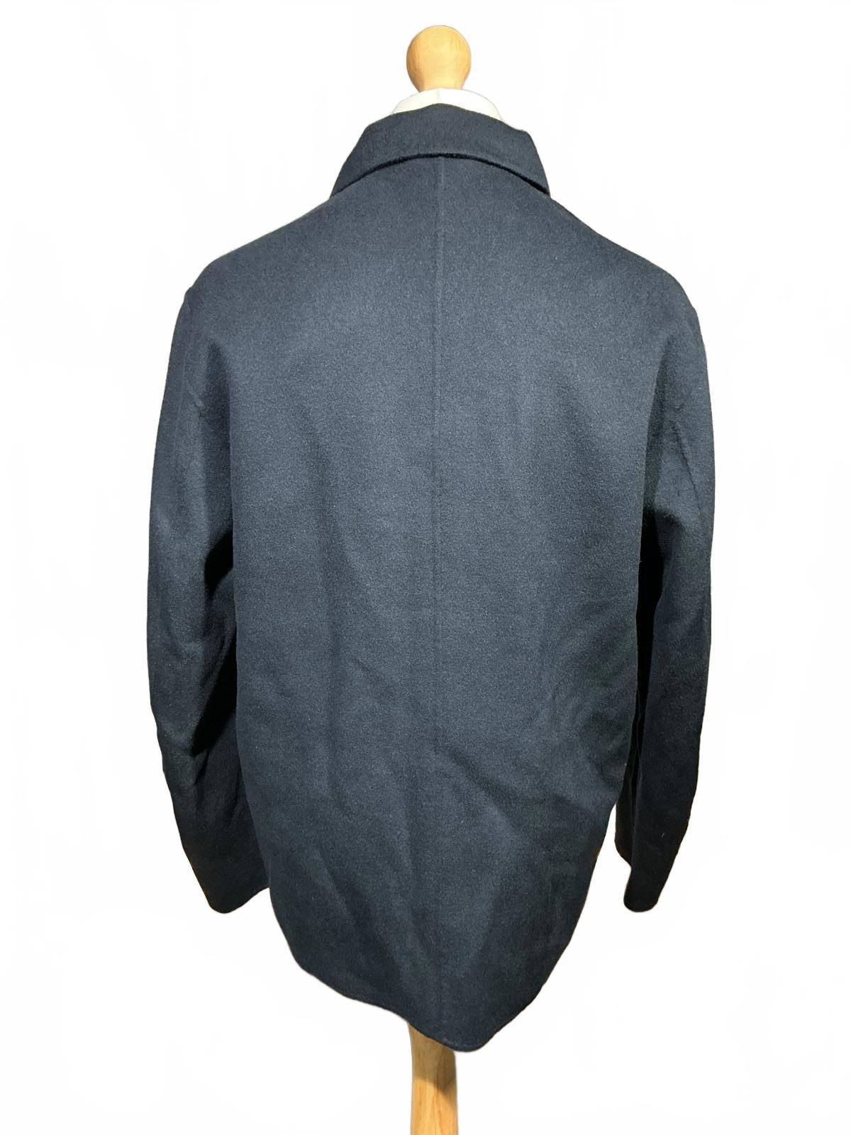 Men's Arket Navy Utility Jacket with Button Closures