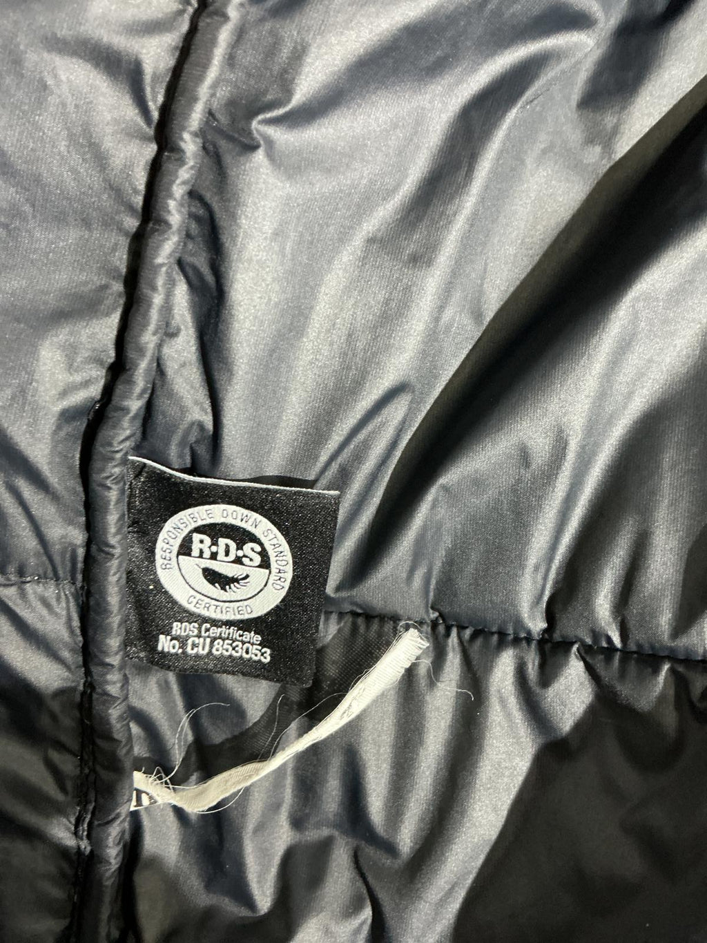 The North Face Men's Hooded Jacket Lightweight Warm Black Very Good