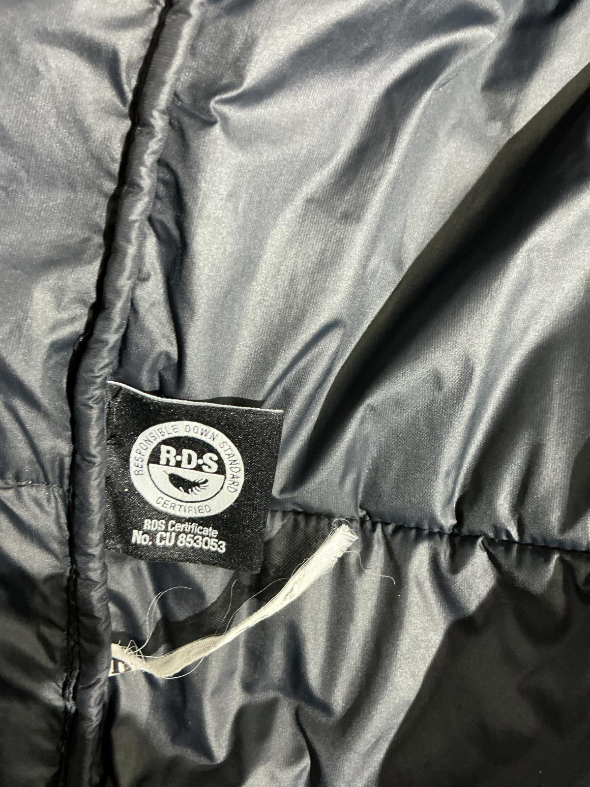 The North Face Men's Hooded Jacket Lightweight Warm Black Very Good