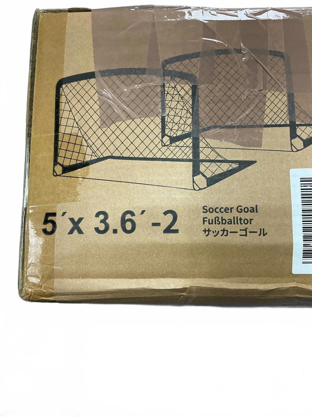 Generic 5' x 3.6' Soccer Goal Set with Net and Accessories for Football