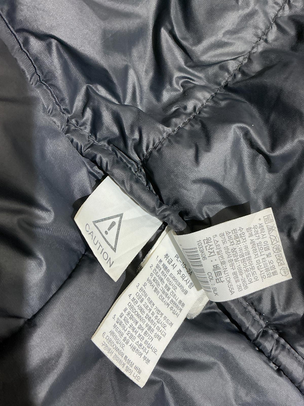 The North Face Men's Hooded Jacket Lightweight Warm Black Very Good