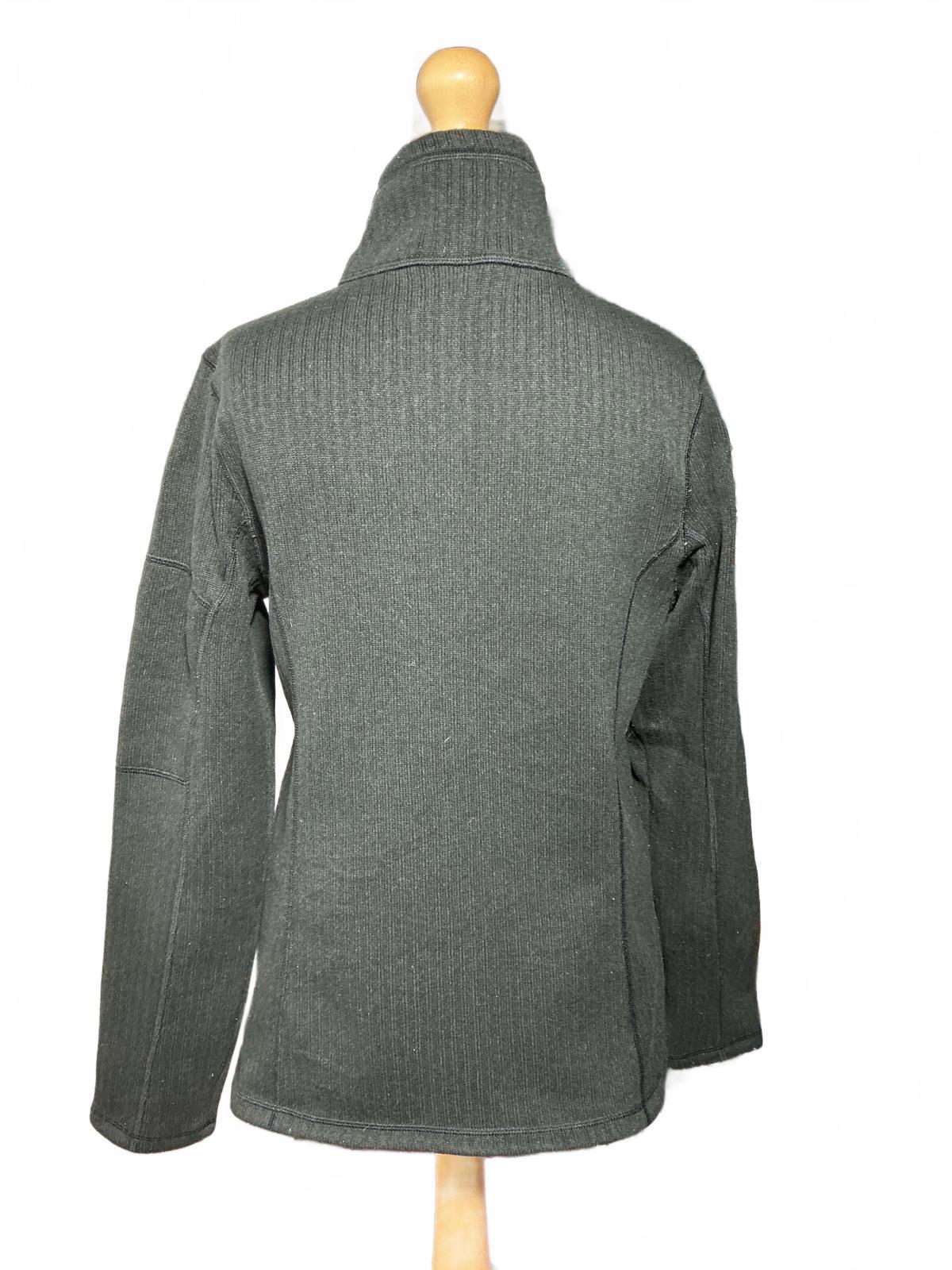 Patagonia Grey Full Zip Fleece Jacket Size Regular Large Warm Casual Outdoor
