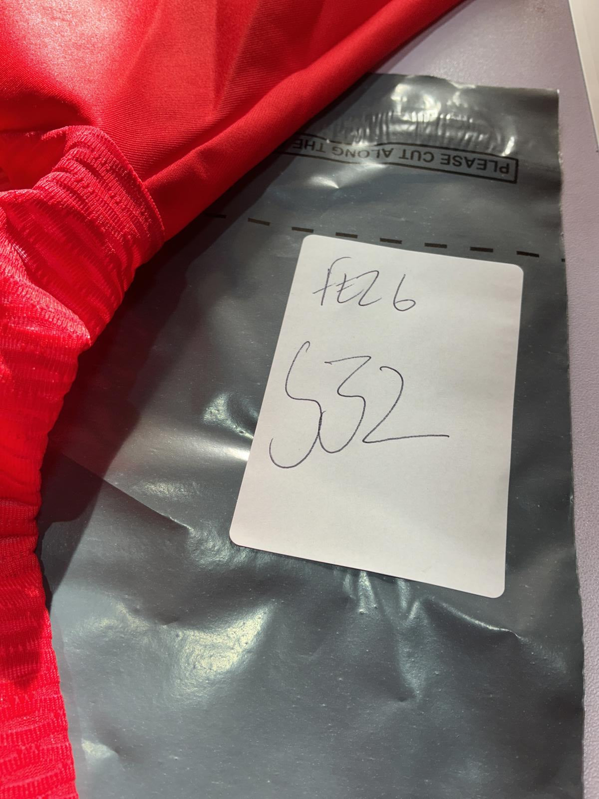 Atika Red Cycling Jersey Size Regular xs