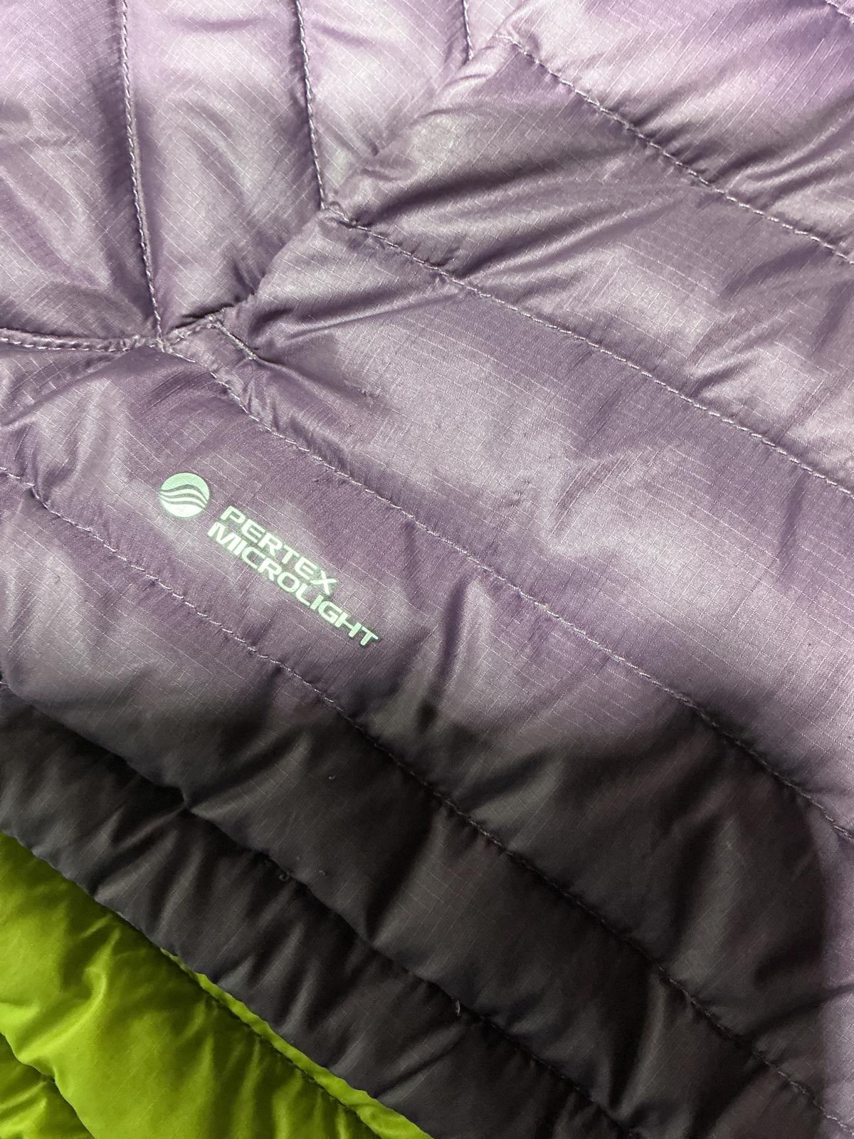 Rab Puffer Jacket Women's Purple Hooded