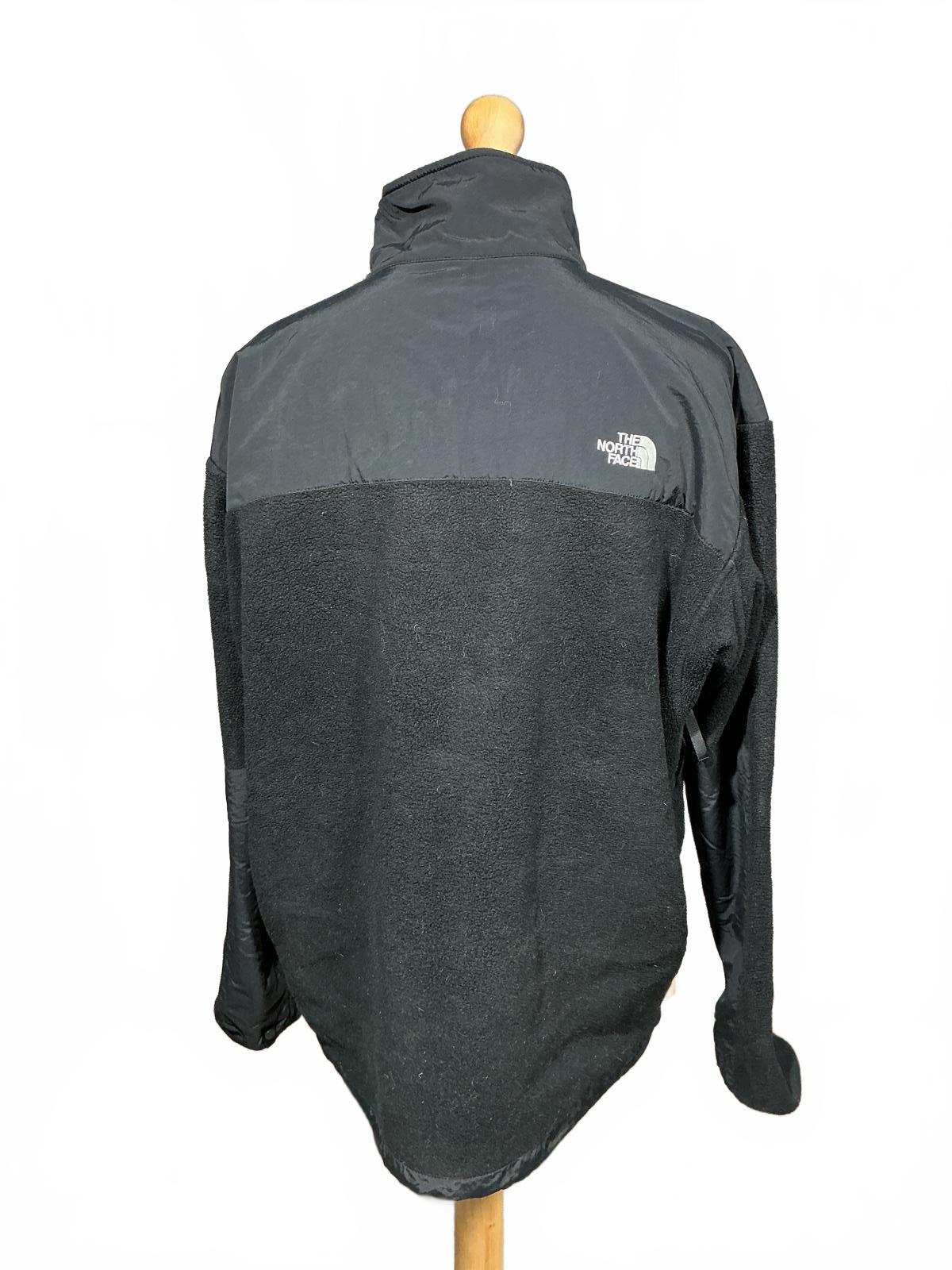 The North Face Men's Black Fleece Jacket with Zip Pockets