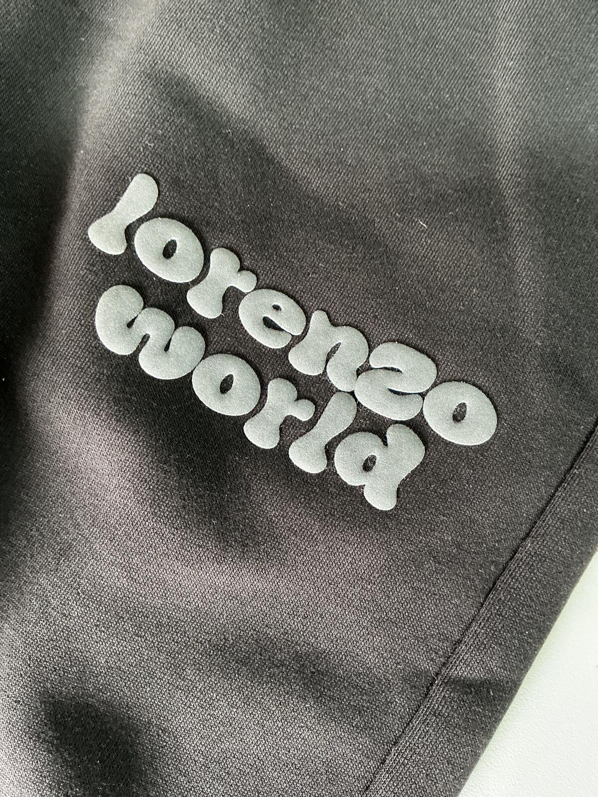Lorenzo World Black Jogger Trousers Size Regular XL Comfortable Fit